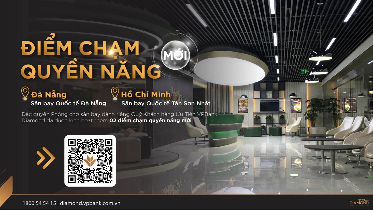 VPBank mở rộng đặc quyền phòng chờ sân bay cho khách VIP tại Đà Nẵng và TP.HCM VPBank mở rộng đặc quyền phòng chờ sân bay cho khách VIP tại Đà Nẵng và TP.HCM