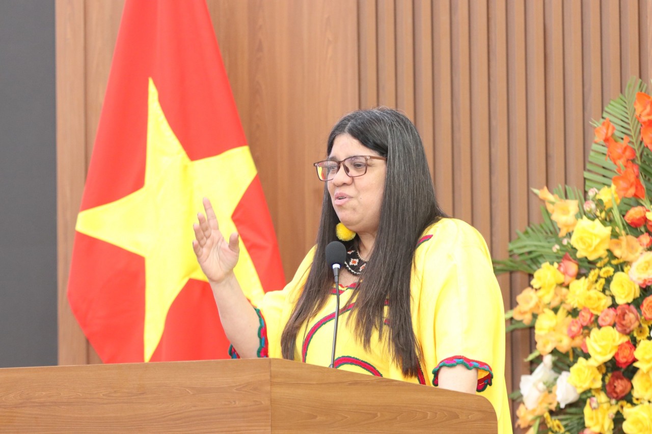 bà Tatiana Pugh Moreno, Đại sứ đặc mệnh toàn quyền Cộng hòa Bolivar Venezuela tại Việt Nam bà Tatiana Pugh Moreno, Đại sứ đặc mệnh toàn quyền Cộng hòa Bolivar Venezuela tại Việt Nam