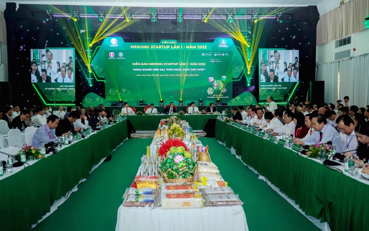 Diễn đàn Mekong Startup 2022 hướng tới tương lai phát triển xanh bền vững Diễn đàn Mekong Startup 2022 hướng tới tương lai phát triển xanh bền vững