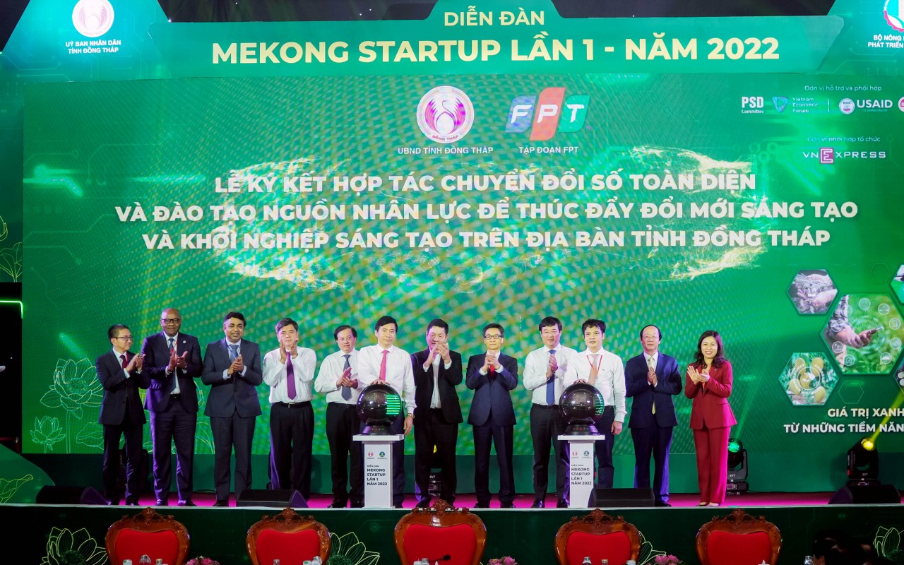Diễn đàn Mekong Startup 2022 hướng tới tương lai phát triển xanh bền vững Diễn đàn Mekong Startup 2022 hướng tới tương lai phát triển xanh bền vững