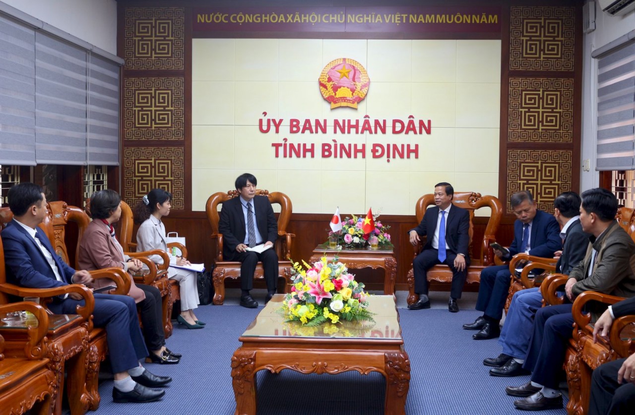Bình Định nâng tầm mối quan hệ hữu nghị và hợp tác các đối tác, doanh nghiệp Nhật Bản Bình Định nâng tầm mối quan hệ hữu nghị và hợp tác các đối tác, doanh nghiệp Nhật Bản