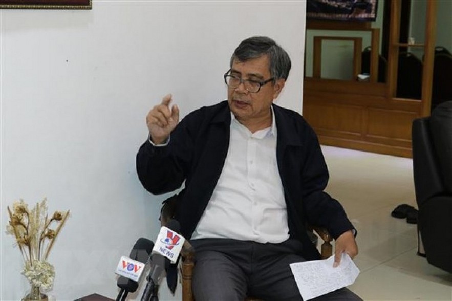 Indonesian veteran journalist Mohammad Anthoni. Photo: VOV Indonesian veteran journalist Mohammad Anthoni. Photo: VOV