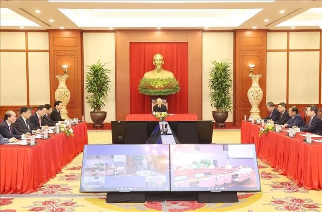 Tổng Bí thư Nguyễn Phú Trọng điện đàm với Bí thư thứ nhất Đảng Cộng sản Cuba, Chủ tịch nước Cộng hòa Cuba Tổng Bí thư Nguyễn Phú Trọng điện đàm với Bí thư thứ nhất Đảng Cộng sản Cuba, Chủ tịch nước Cộng hòa Cuba