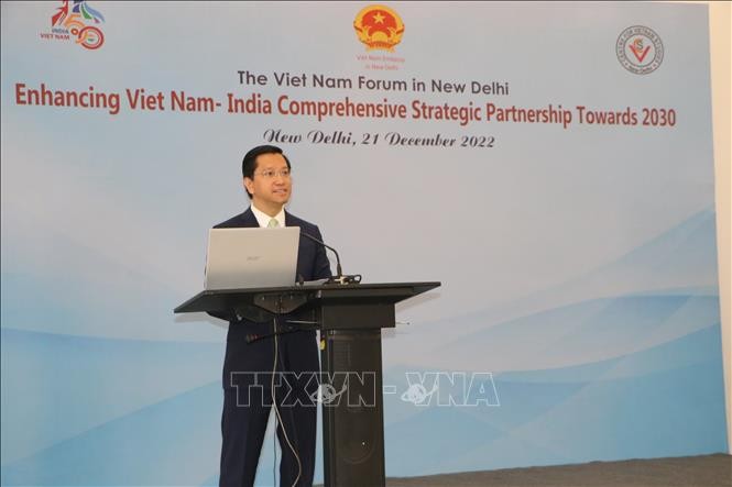 Diễn đàn Việt Nam: Tăng cường quan hệ đối tác chiến lược toàn diện Việt - Ấn Độ Diễn đàn Việt Nam: Tăng cường quan hệ đối tác chiến lược toàn diện Việt - Ấn Độ
