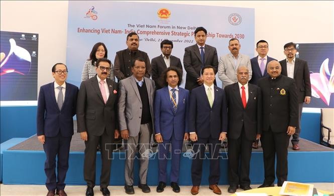 Diễn đàn Việt Nam: Tăng cường quan hệ đối tác chiến lược toàn diện Việt - Ấn Độ Diễn đàn Việt Nam: Tăng cường quan hệ đối tác chiến lược toàn diện Việt - Ấn Độ