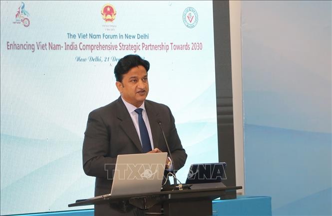 Diễn đàn Việt Nam: Tăng cường quan hệ đối tác chiến lược toàn diện Việt - Ấn Độ Diễn đàn Việt Nam: Tăng cường quan hệ đối tác chiến lược toàn diện Việt - Ấn Độ