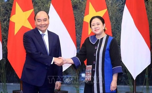 President Meets Indonesian Leaders, Friendship Association President Meets Indonesian Leaders, Friendship Association