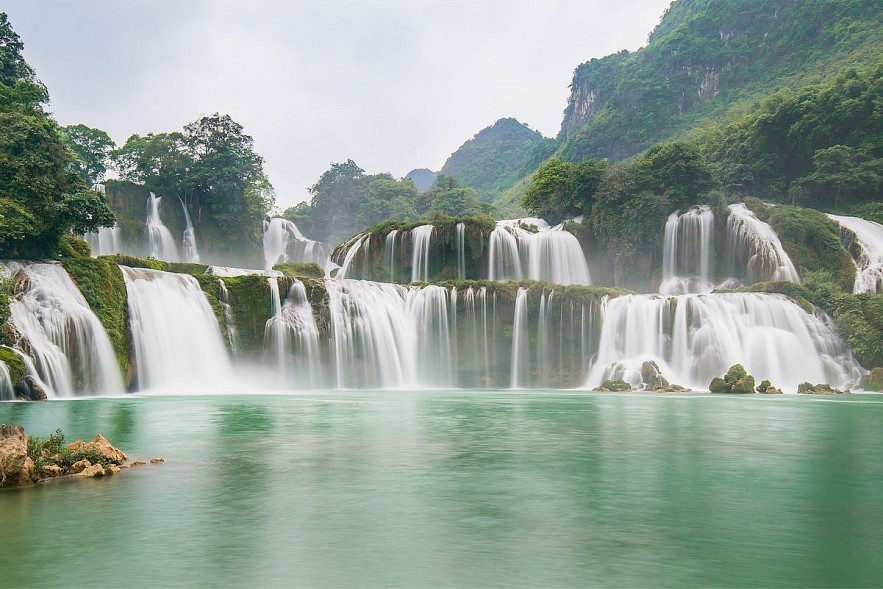 The Breathtaking Landscapes of Ban Gioc Border Area The Breathtaking Landscapes of Ban Gioc Border Area