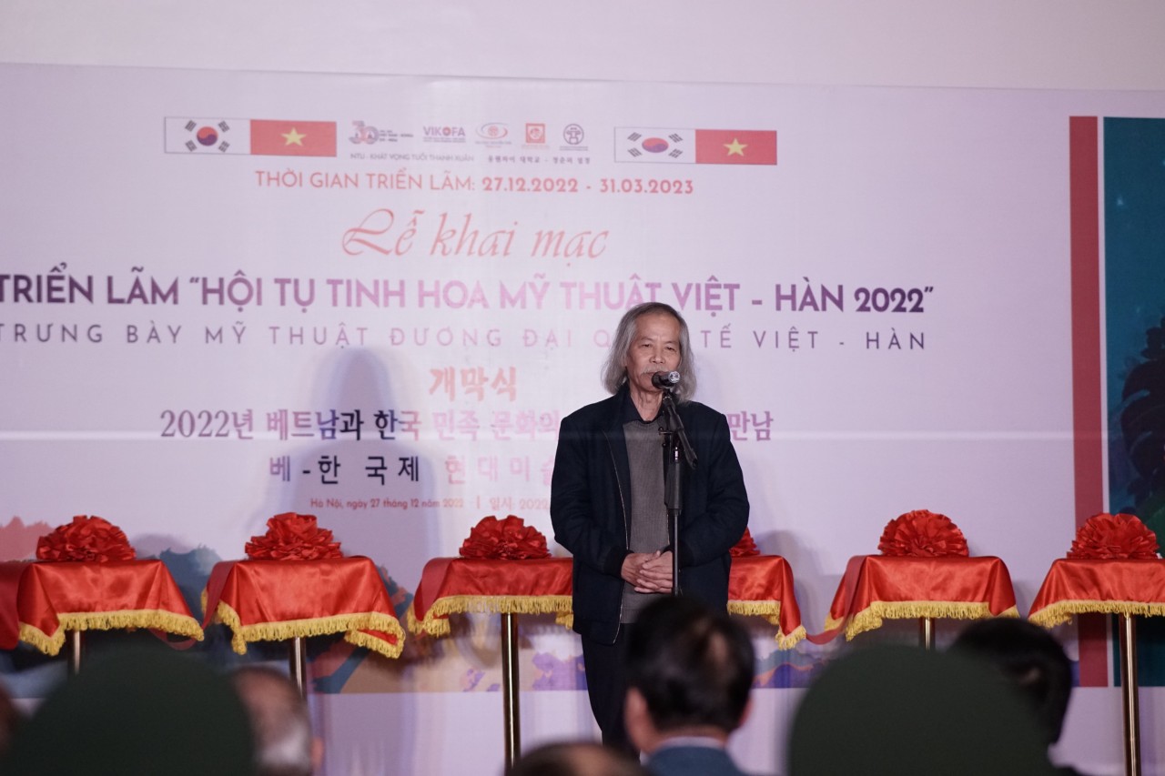 Vinh danh những nỗ lực sáng tạo vì cộng đồng của mỹ thuật Việt Nam - Hàn Quốc Vinh danh những nỗ lực sáng tạo vì cộng đồng của mỹ thuật Việt Nam - Hàn Quốc