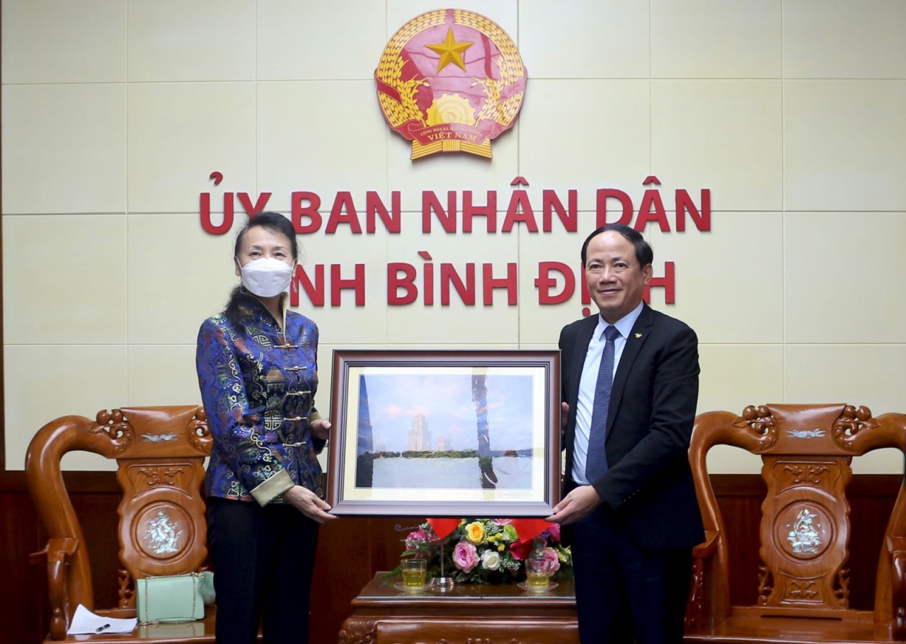 Thúc đẩy hợp tác giữa tỉnh Bình Định với các địa phương, đối tác của Trung Quốc