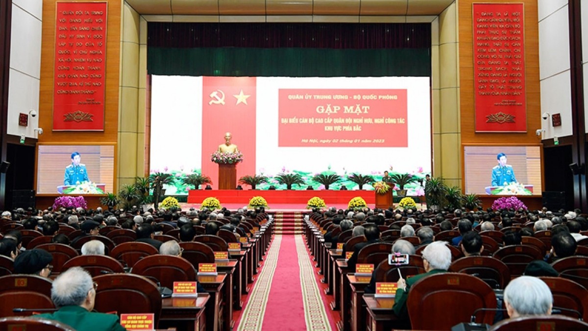 Quân ủy Trung ương, Bộ Quốc phòng gặp mặt đại biểu cán bộ cao cấp Quân đội nghỉ hưu Quân ủy Trung ương, Bộ Quốc phòng gặp mặt đại biểu cán bộ cao cấp Quân đội nghỉ hưu