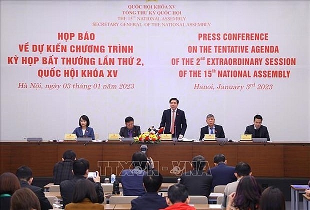At the press conference. (Photo: VNA) At the press conference. (Photo: VNA)