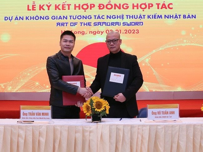 Tái hiện không gian tương tác nghệ thuật kiếm Nhật Bản tại Hạ Long Tái hiện không gian tương tác nghệ thuật kiếm Nhật Bản tại Hạ Long