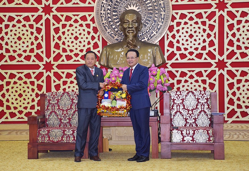 3 tỉnh nước bạn Lào thăm và chúc Tết Nguyên đán Quý Mão 2023 tại tỉnh Nghệ An 3 tỉnh nước bạn Lào thăm và chúc Tết Nguyên đán Quý Mão 2023 tại tỉnh Nghệ An