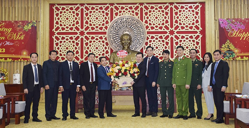 3 tỉnh nước bạn Lào thăm và chúc Tết Nguyên đán Quý Mão 2023 tại tỉnh Nghệ An 3 tỉnh nước bạn Lào thăm và chúc Tết Nguyên đán Quý Mão 2023 tại tỉnh Nghệ An