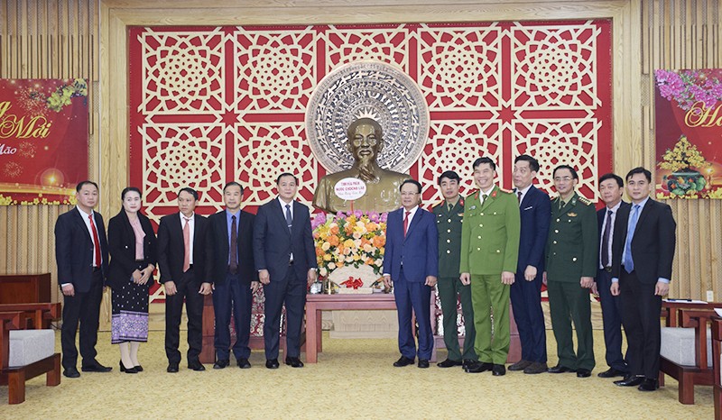 3 tỉnh nước bạn Lào thăm và chúc Tết Nguyên đán Quý Mão 2023 tại tỉnh Nghệ An 3 tỉnh nước bạn Lào thăm và chúc Tết Nguyên đán Quý Mão 2023 tại tỉnh Nghệ An