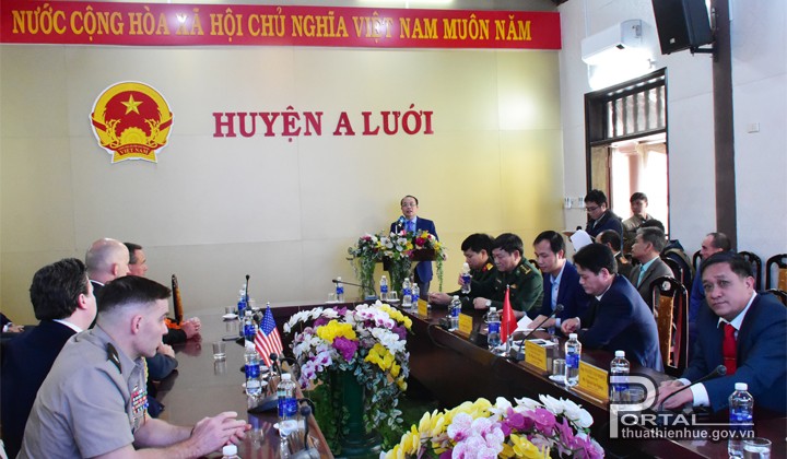 At the meeting. Source: thuathienhue.gov.vn At the meeting. Source: thuathienhue.gov.vn