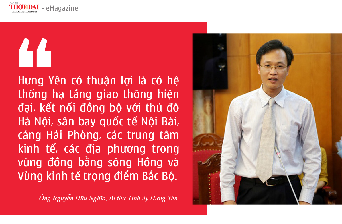 Bí thư Tỉnh ủy Nguyễn Hữu Nghĩa: Hưng Yên sẽ tận dụng lợi thế và cơ hội phát triển vùng Bí thư Tỉnh ủy Nguyễn Hữu Nghĩa: Hưng Yên sẽ tận dụng lợi thế và cơ hội phát triển vùng
