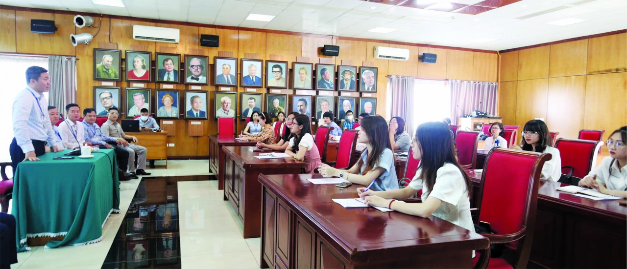 Quang cảnh lớp đào tạo, bồi dưỡng cho công chức mới tuyển dụng của VUFO năm 2022 (Nguồn: VUFO). Quang cảnh lớp đào tạo, bồi dưỡng cho công chức mới tuyển dụng của VUFO năm 2022 (Nguồn: VUFO).