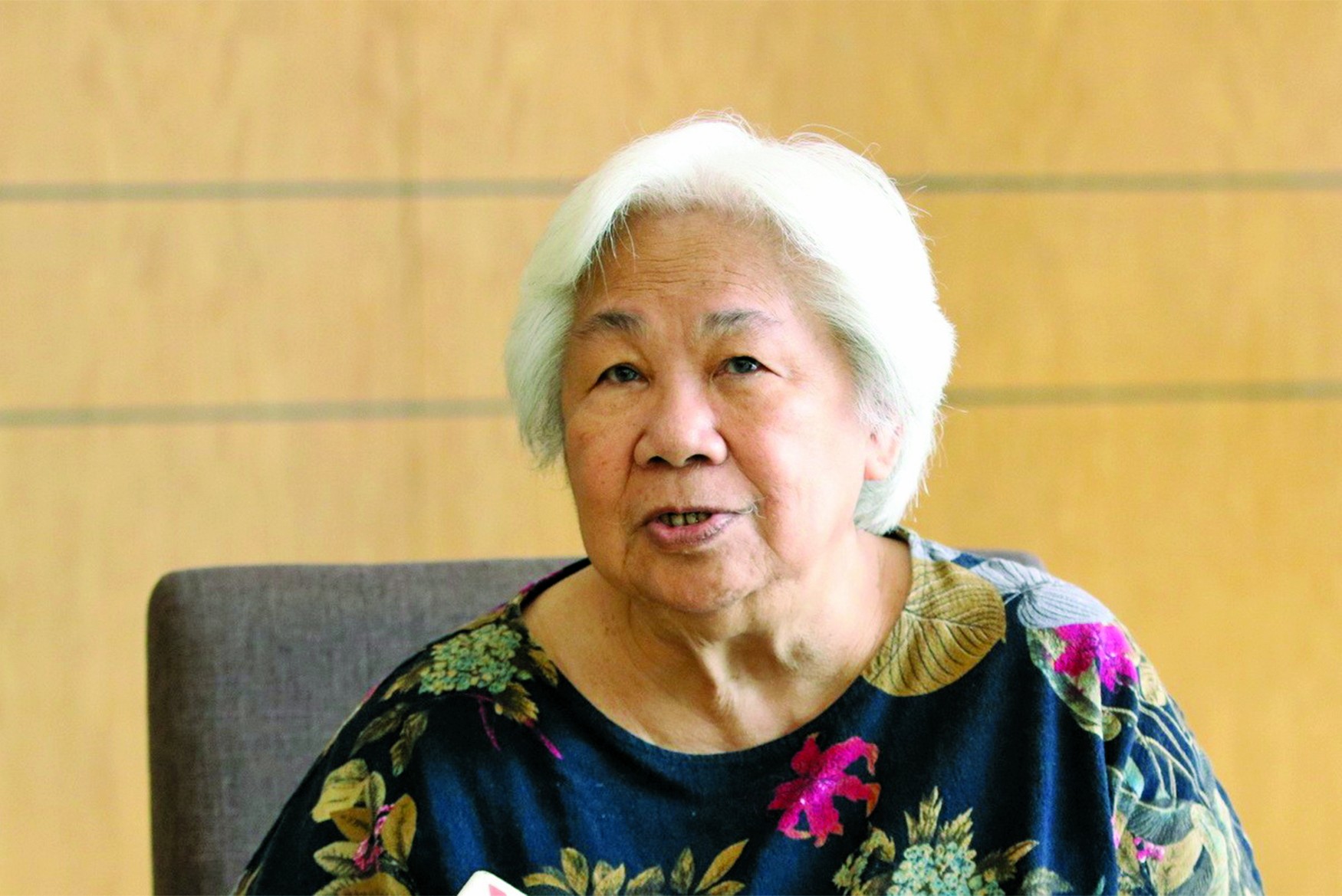 Bà Corazon Valdez Fabros (Ảnh: Thu Hà). Bà Corazon Valdez Fabros (Ảnh: Thu Hà).