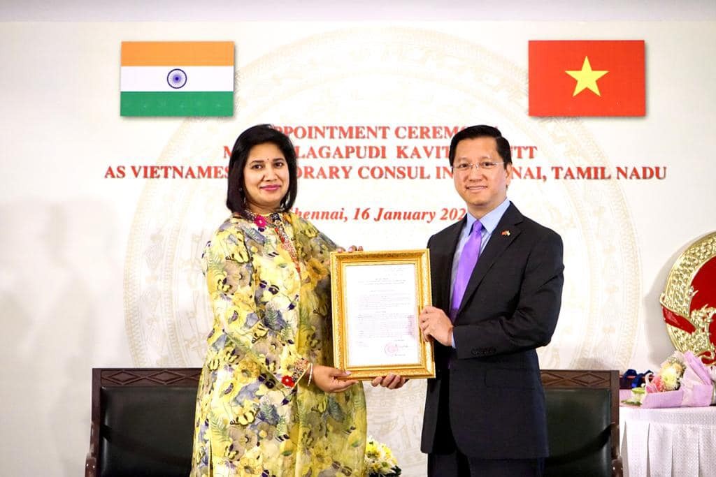 Honorary Consul of Vietnam in Indian State Appointed Honorary Consul of Vietnam in Indian State Appointed