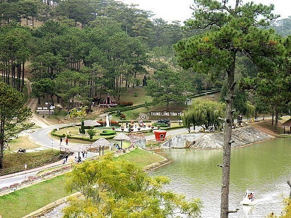 A corner of the Valley of Love in Da Lat (Photo: VNA) A corner of the Valley of Love in Da Lat (Photo: VNA)