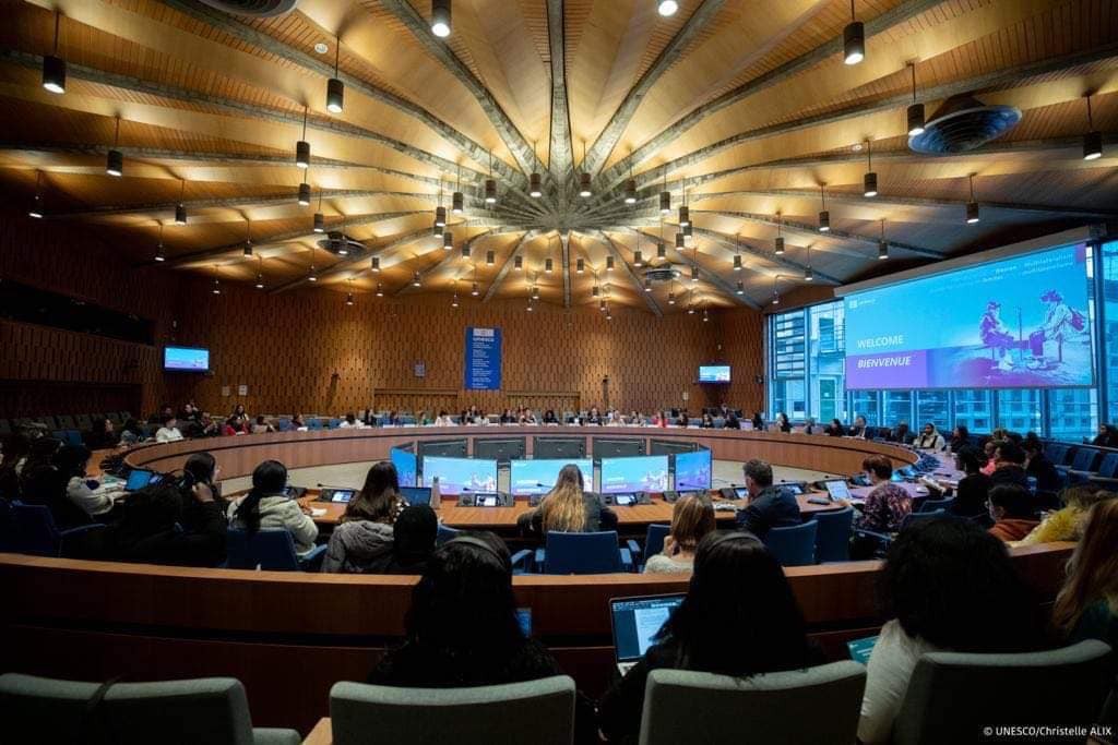 UNESCO is holding a global dialogue at its Paris headquarters on the International Day, to advance effective responses to online gendered disinformation. UNESCO is holding a global dialogue at its Paris headquarters on the International Day, to advance effective responses to online gendered disinformation.