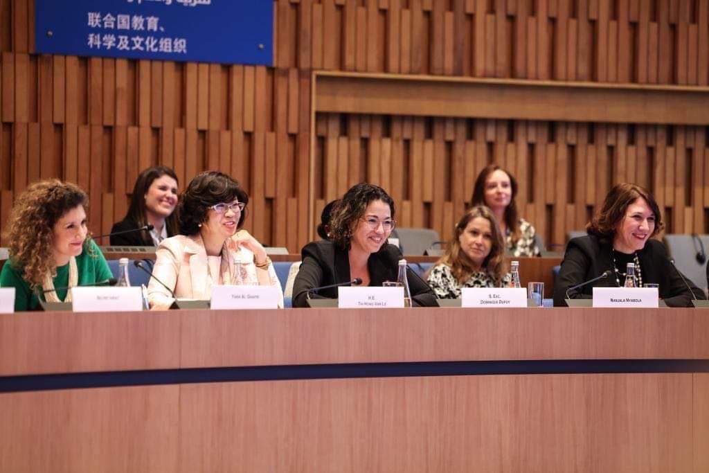 Ambassador Le Thi Hong Van (centre), Permanent Representative of Vietnam to UNESCO, attends a dialogue marking the International Day of Women in Multilateralism on January 25. Ambassador Le Thi Hong Van (centre), Permanent Representative of Vietnam to UNESCO, attends a dialogue marking the International Day of Women in Multilateralism on January 25.