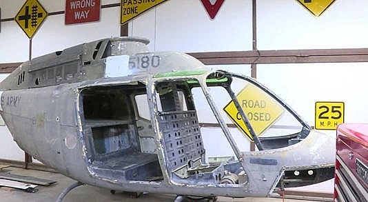 The American Legion in Ellinwood is restoring a Vietnam-era helicopter. © Provided by Wichita-Hutchinson Plus KWCH-DT The American Legion in Ellinwood is restoring a Vietnam-era helicopter. © Provided by Wichita-Hutchinson Plus KWCH-DT