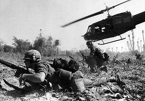 Soldiers of the 1st Cavalry Division as they were dropped at LZ-Xray. Soldiers of the 1st Cavalry Division as they were dropped at LZ-Xray.