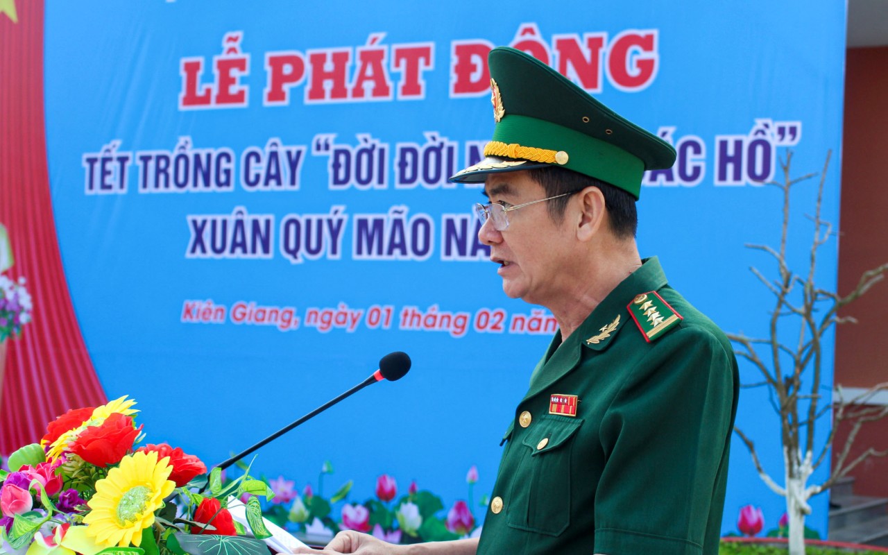Bộ đội Biên phòng tỉnh Kiên Giang phát động Tết trồng cây “Đời đời nhớ ơn Bác Hồ” Bộ đội Biên phòng tỉnh Kiên Giang phát động Tết trồng cây “Đời đời nhớ ơn Bác Hồ”