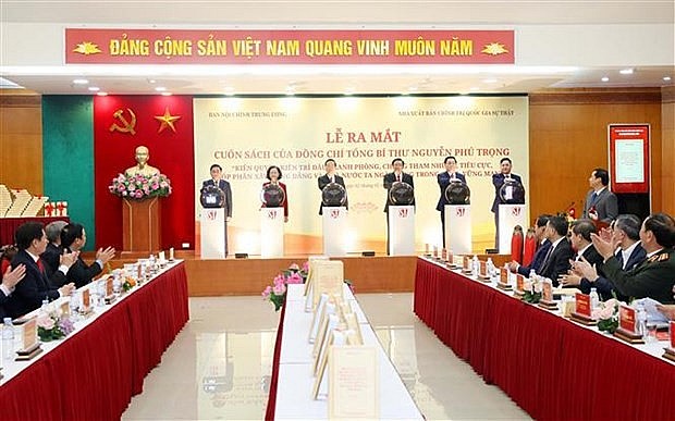Party Chief’s Book on Corruption Fight Released Party Chief’s Book on Corruption Fight Released