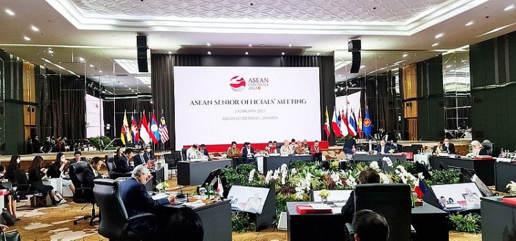 Họp trù bị cho Hội nghị hẹp Bộ trưởng Ngoại giao ASEAN Họp trù bị cho Hội nghị hẹp Bộ trưởng Ngoại giao ASEAN