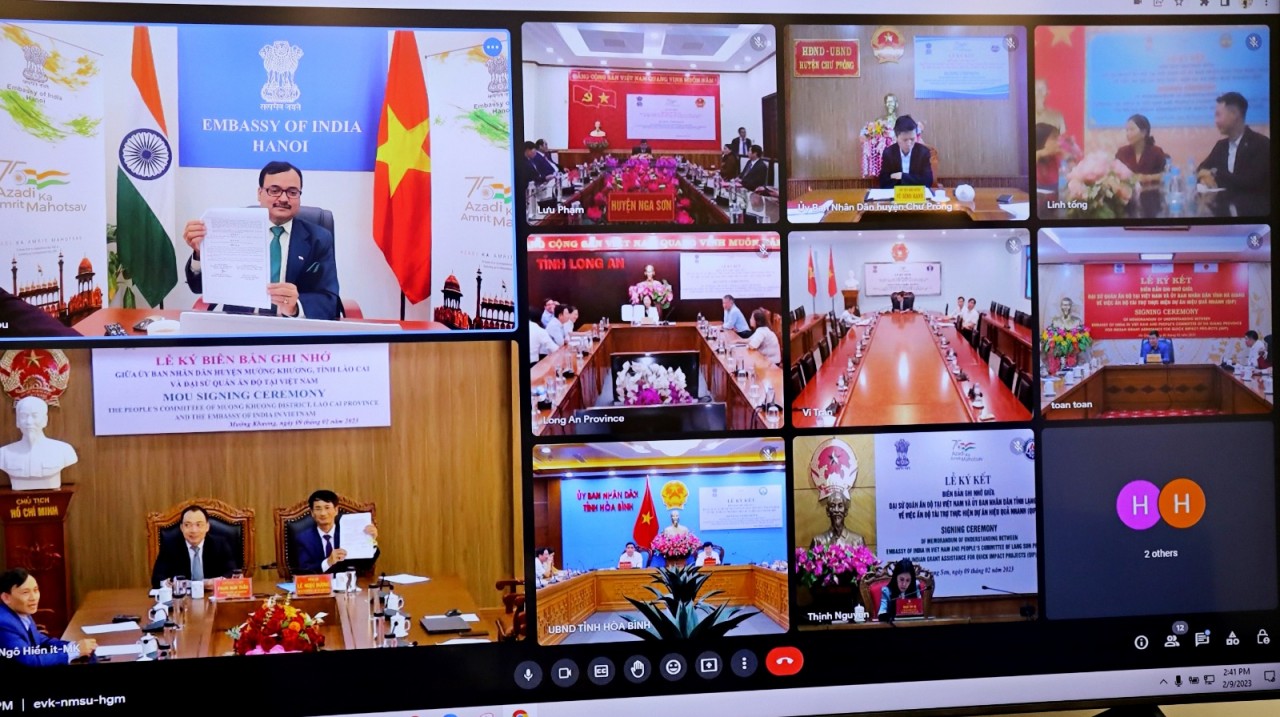 India Sponsors Construction of Facilities for A School in Lao Cai Province India Sponsors Construction of Facilities for A School in Lao Cai Province