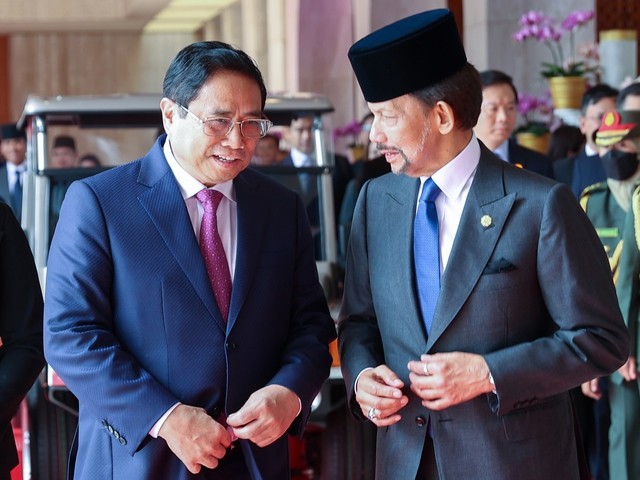 Tăng cường kết nối hai nền kinh tế, thúc đẩy quan hệ Đối tác Toàn diện Việt Nam-Brunei Tăng cường kết nối hai nền kinh tế, thúc đẩy quan hệ Đối tác Toàn diện Việt Nam-Brunei