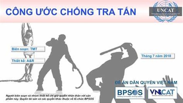 Nâng cao hiệu quả thực thi các quy định pháp luật về chống tra tấn Nâng cao hiệu quả thực thi các quy định pháp luật về chống tra tấn