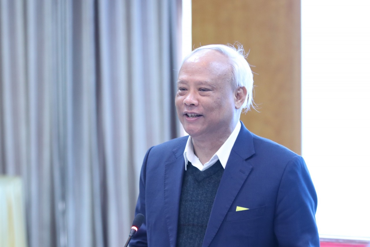 TS Uông Chu Lưu, nguyên Ủy viên Trung ương Đảng, nguyên Phó Chủ tịch Quốc hội, Chủ tịch UBHB Việt Nam phát biểu tại Hội nghị (Ảnh: Thu Hà) TS Uông Chu Lưu, nguyên Ủy viên Trung ương Đảng, nguyên Phó Chủ tịch Quốc hội, Chủ tịch UBHB Việt Nam phát biểu tại Hội nghị (Ảnh: Thu Hà)