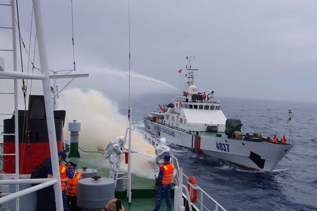 Vietnam, Japan Conduct Search, Rescue Drills at Sea
