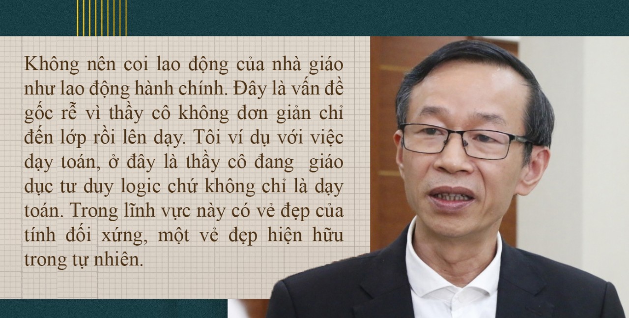 Cần hiểu thật sâu sắc về nghề giáo thì mới có chính sách phù hợp Cần hiểu thật sâu sắc về nghề giáo thì mới có chính sách phù hợp