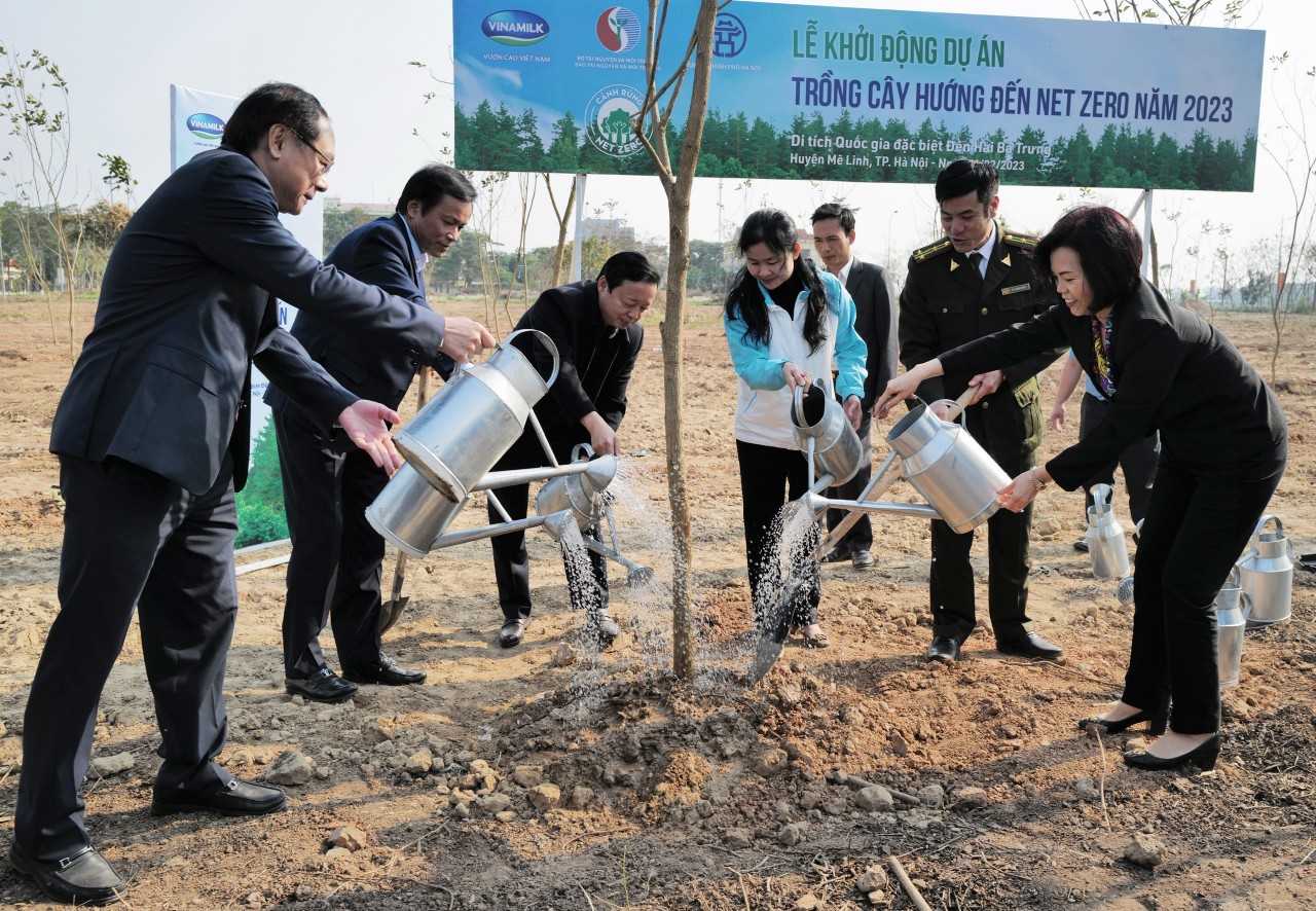Các đại biểu trồng cây tại khu trung tâm hành chính Huyện. Số cây này nằm trong 1000 cây Phong linh mà dự án tặng cho huyện Mê Linh, Hà Nội nhằm góp phần bảo vệ môi trường và nâng cao đời sống người dân địa phương. Các đại biểu trồng cây tại khu trung tâm hành chính Huyện. Số cây này nằm trong 1000 cây Phong linh mà dự án tặng cho huyện Mê Linh, Hà Nội nhằm góp phần bảo vệ môi trường và nâng cao đời sống người dân địa phương.