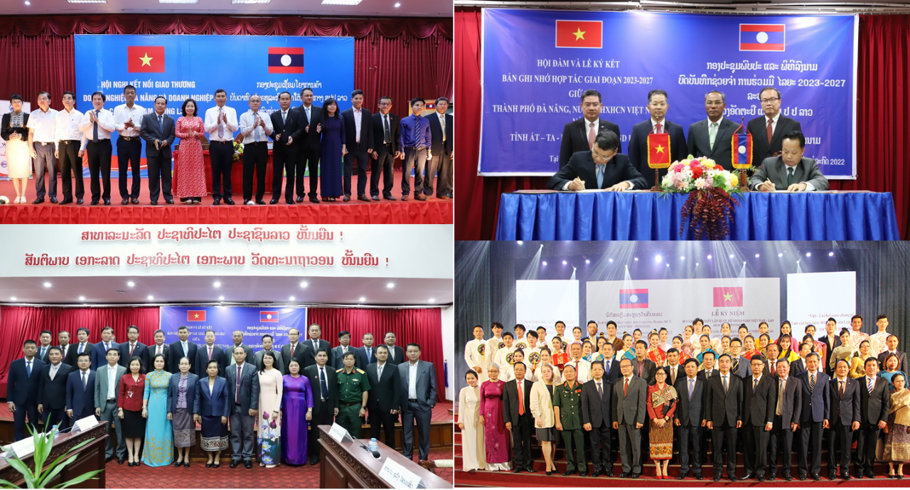 Đà Nẵng thắt chặt tình hữu nghị, hợp tác và phát triển với 5 tỉnh nam và trung Lào Đà Nẵng thắt chặt tình hữu nghị, hợp tác và phát triển với 5 tỉnh nam và trung Lào