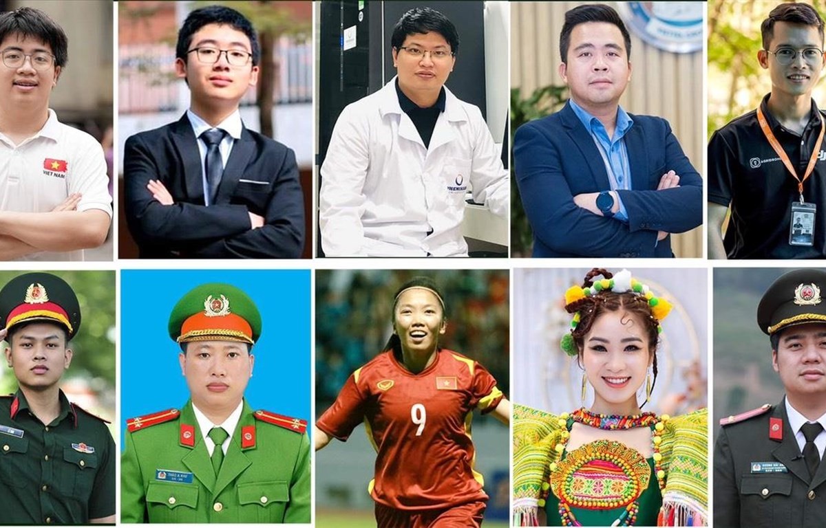 Chính thức công bố 10 gương mặt trẻ Việt Nam tiêu biểu năm 2022 | Xã hội | Vietnam+ (VietnamPlus) Chính thức công bố 10 gương mặt trẻ Việt Nam tiêu biểu năm 2022 | Xã hội | Vietnam+ (VietnamPlus)