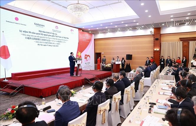 Thủ tướng: Thúc đẩy quan hệ đối tác chiến lược tin cậy, thân thiết Việt Nam - Nhật Bản Thủ tướng: Thúc đẩy quan hệ đối tác chiến lược tin cậy, thân thiết Việt Nam - Nhật Bản