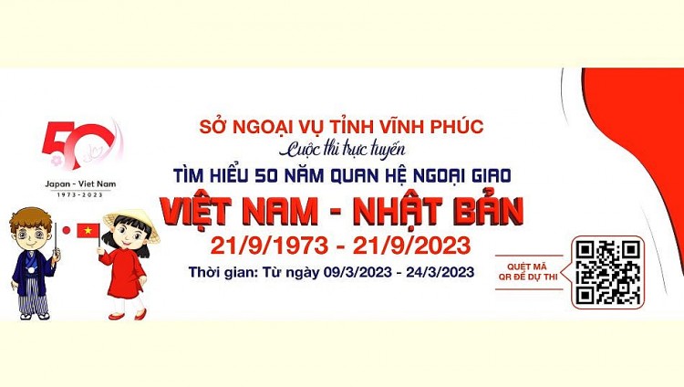 Sở Ngoại vụ tỉnh Vĩnh Phúc tổ chức thi tìm hiểu quan hệ ngoại giao Việt Nam – Nhật Bản Sở Ngoại vụ tỉnh Vĩnh Phúc tổ chức thi tìm hiểu quan hệ ngoại giao Việt Nam – Nhật Bản