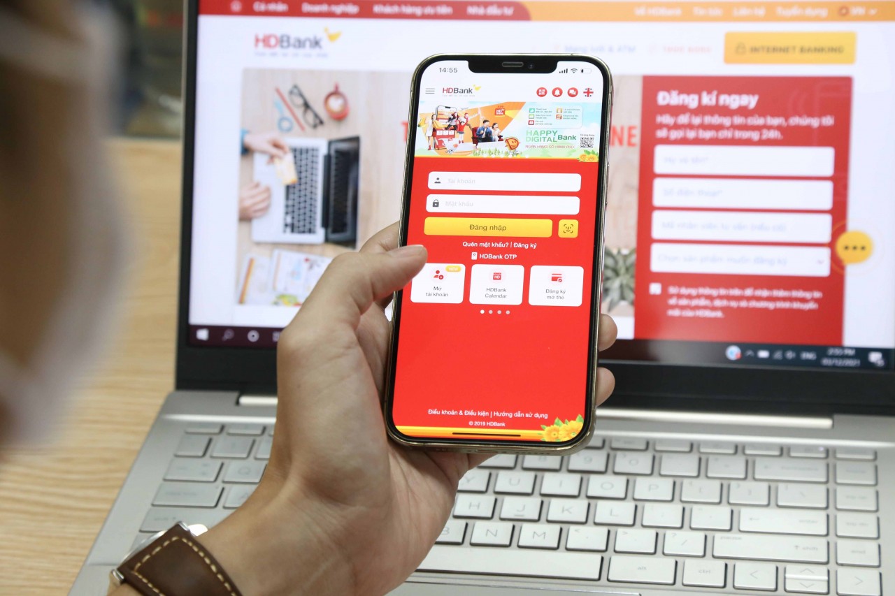 Tính năng “1 chạm” nâng cấp độ cho App HDBank Tính năng “1 chạm” nâng cấp độ cho App HDBank