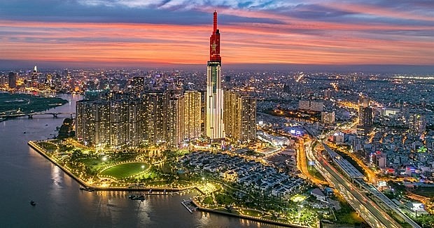 A view of Ho Chi Minh City from above (Photo: VNA) A view of Ho Chi Minh City from above (Photo: VNA)