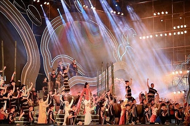 At the opening ceremony of the 8th Buon Ma Thuot Coffee Festival (Photo: VNA) At the opening ceremony of the 8th Buon Ma Thuot Coffee Festival (Photo: VNA)