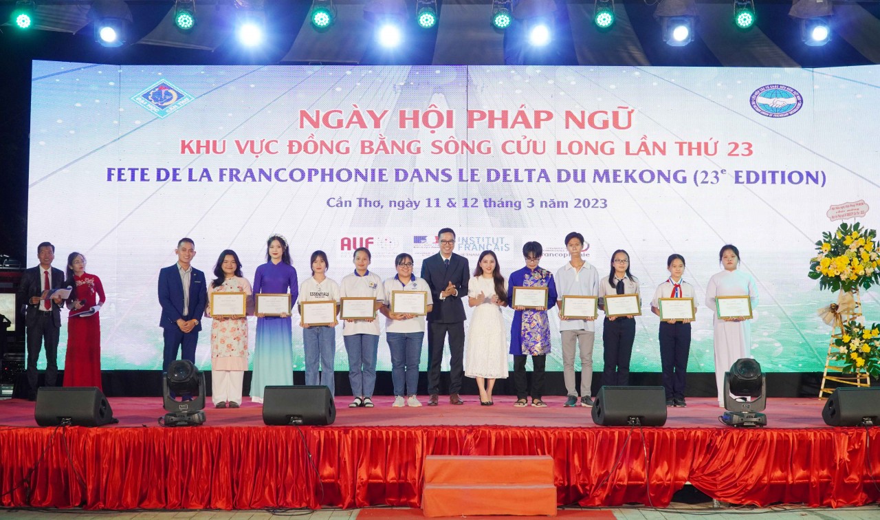 Nhiều hoạt động sôi nổi tại Ngày Hội Pháp ngữ khu vực ĐBSCL lần thứ 23 Nhiều hoạt động sôi nổi tại Ngày Hội Pháp ngữ khu vực ĐBSCL lần thứ 23