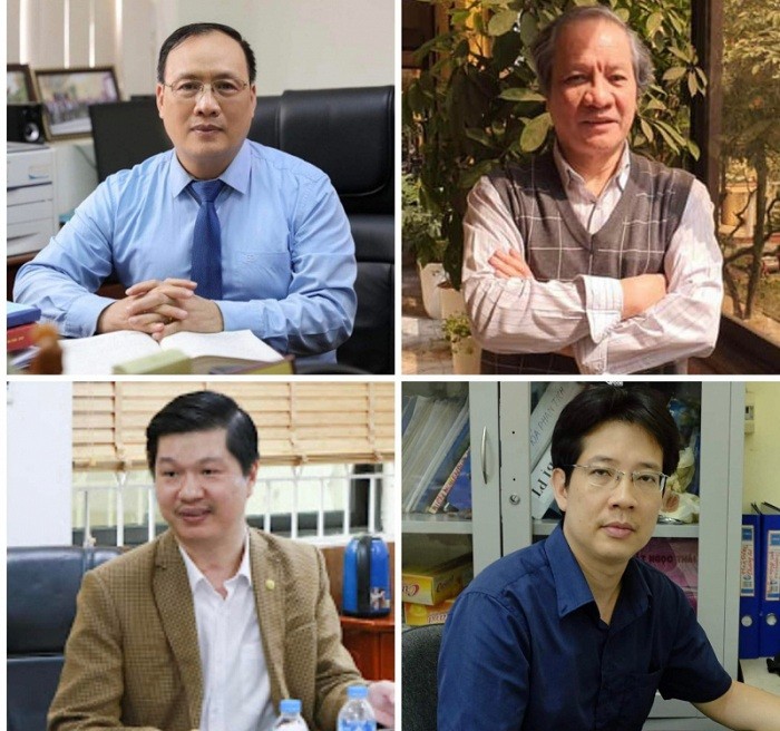 Four scientists from Vietnam National University-Hanoi (Photo: vnu.edu.vn Four scientists from Vietnam National University-Hanoi (Photo: vnu.edu.vn