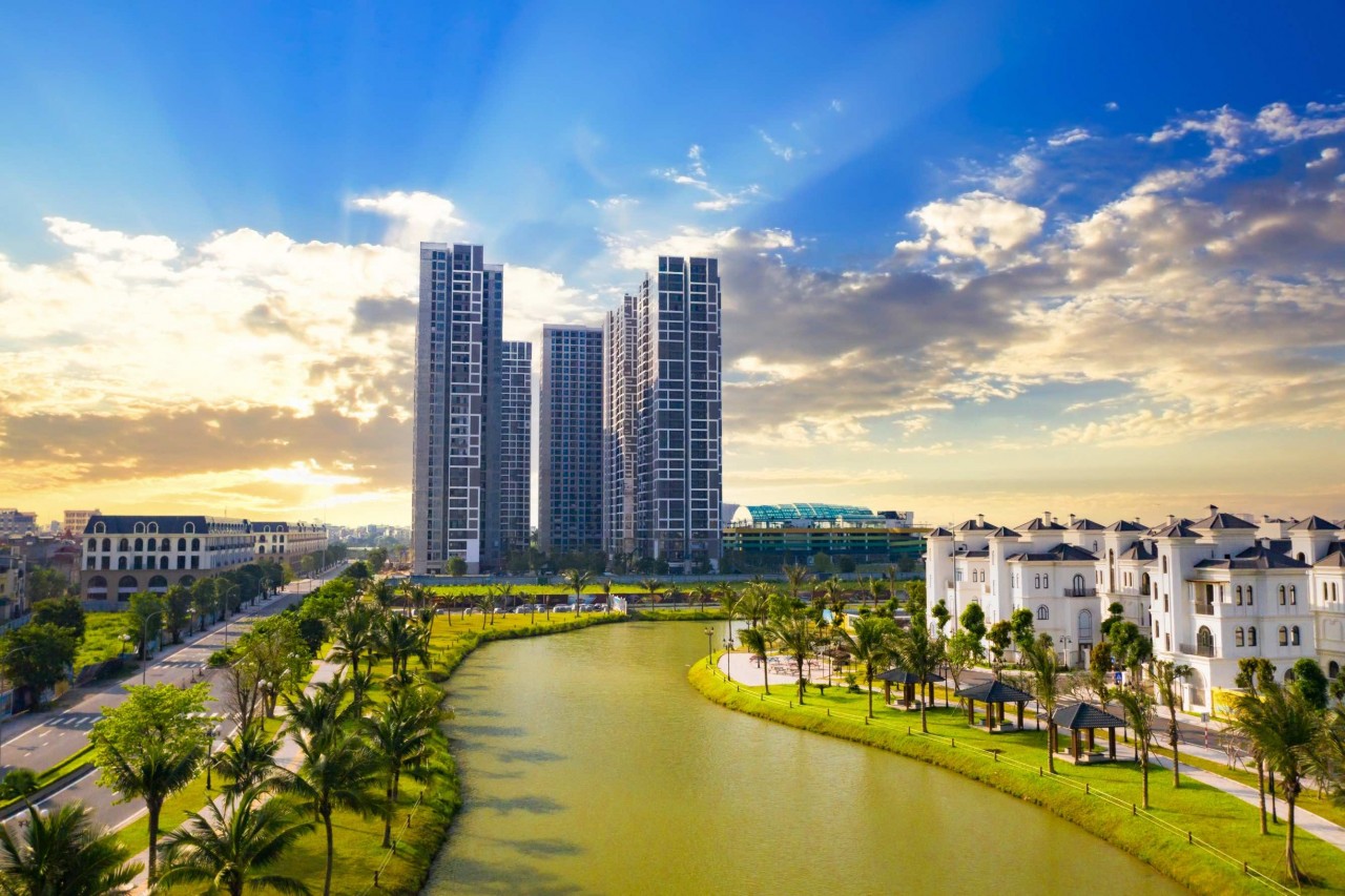Các dự án đại đô thị như Vinhomes Ocean Park khu Đông Hà Nội chiếm lượng lớn nguồn cung mới của cả thị trường Các dự án đại đô thị như Vinhomes Ocean Park khu Đông Hà Nội chiếm lượng lớn nguồn cung mới của cả thị trường